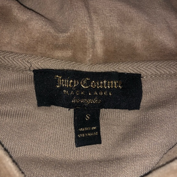 Juicy Couture NWT Black Label Velour Track Jacket. - Picture 4 of 4